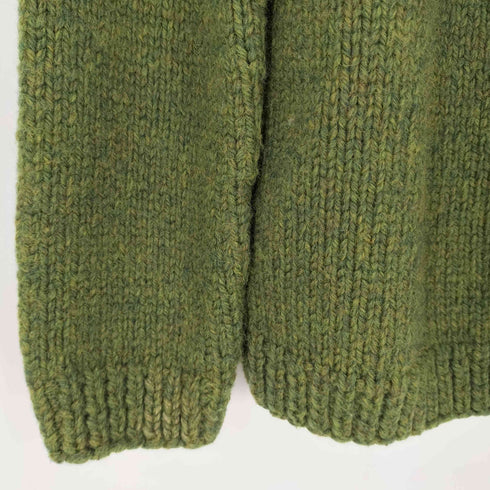 50S~60S 片爪 LENZIP ウール メランジ ジップニットジャケット メンズ