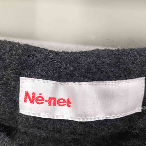 ネネット Ne-net ウール ミニ 1タック かぼちゃ スカート レディース JPN:2