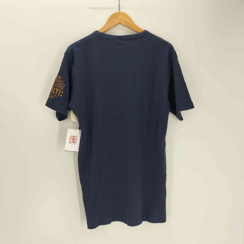 アヴィレックス AVIREX ワッフル プリント クルーネック S/S Tシャツ メンズ import:XL