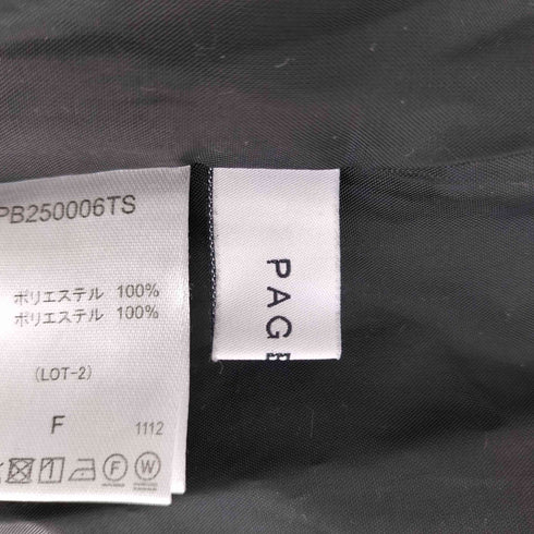 ページボーイ PAGEBOY アシメデザインティアードスカート レディース FREE