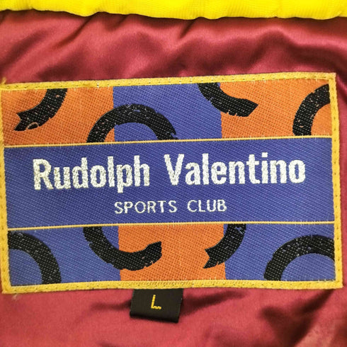 rudolph valentino sports club マルチカラー中綿スキージャケット メンズ import:L