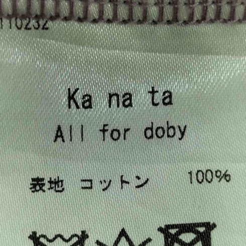 カナタ Kanata All for doby ラグランスリーブ ボートネック Tシャツ メンズ