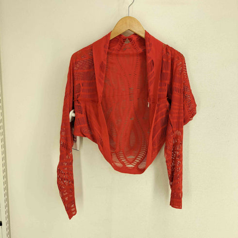 ヒロココシノ HIROKO KOSHINO メッシュ ボレロ レディース