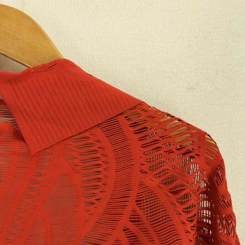 ヒロココシノ HIROKO KOSHINO メッシュ ボレロ レディース
