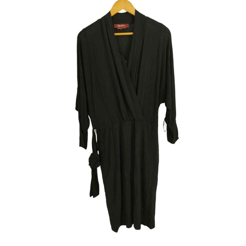 マックスマーラ MAX MARA STUDIO イタリア製 レーヨン ワンピース レディース import:L