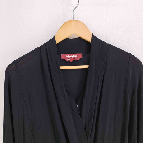 マックスマーラ MAX MARA STUDIO イタリア製 レーヨン ワンピース レディース import:L