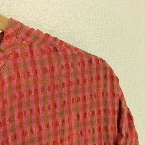 マカフィー MACPHEE 19SS キャンディーチェックバックリボンワンピース レディース JPN:36