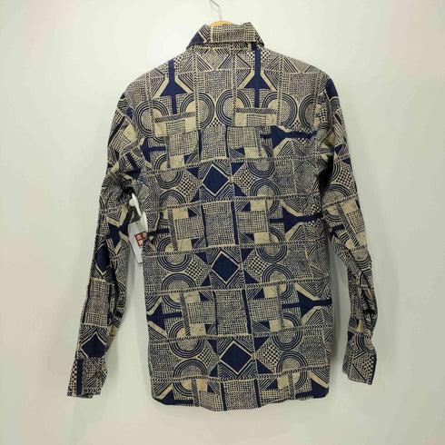 リーバイス Levis USA製 スナップボタン 総柄 L/S シャツ メンズ M