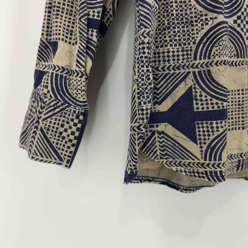 リーバイス Levis USA製 スナップボタン 総柄 L/S シャツ メンズ M