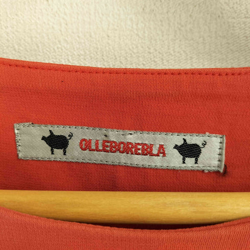 アルベロベロ OLLEBOREBLA キャラクター ビーズ 刺繍 L/S カットソー レディース