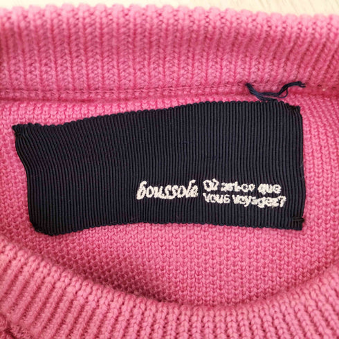 boussole Wool Knit 七分袖 レディース JPN:1