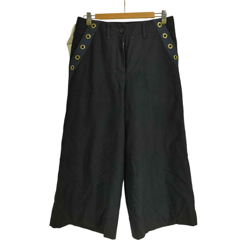 サカイ Sacai ウール ワイド クロップド パンツ レディース JPN:3