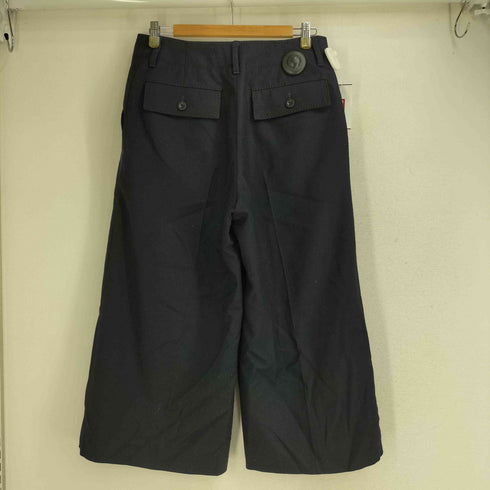 サカイ Sacai ウール ワイド クロップド パンツ レディース JPN:3