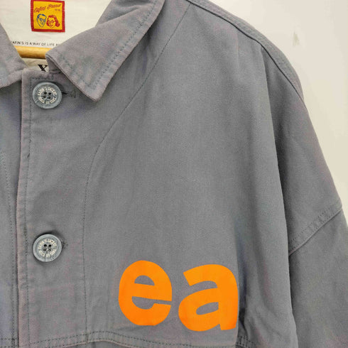 Eafins Brand フロントダブルループ マルチポケットジャケット メンズ XL