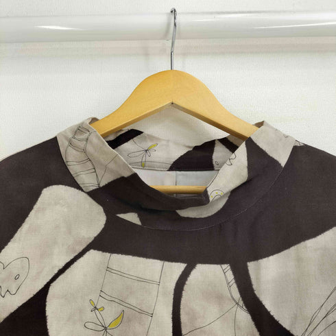 イオコムイオ io comme  io 総柄 S/S ワンピース レディース