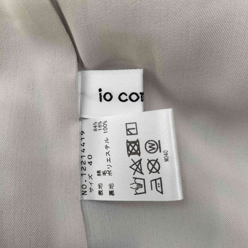 イオコムイオ io comme  io 総柄 S/S ワンピース レディース