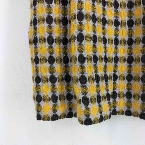 タバサ TABASA ドット柄 L/S クロップド ワンピース レディース