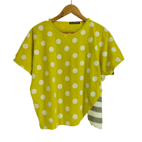 フラボア FRAPBOIS ドット 切り替え S/S カットソー レディース JPN:1