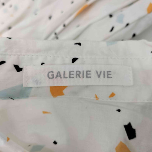 ギャルリーヴィー GALERIE VIE 19SS コットンストレッチ ラップシャツワンピース レディース JPN:36