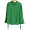 クレオルム CREOLME レーヨン混 ストライプ L/S ドレスシャツ レディース