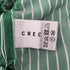 クレオルム CREOLME レーヨン混 ストライプ L/S ドレスシャツ レディース