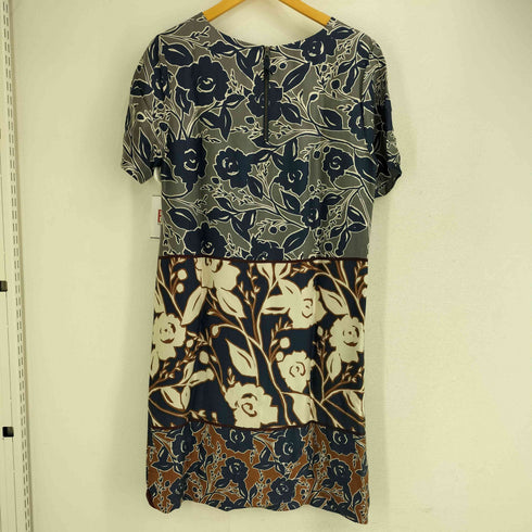ローラアシュレイ LAURA ASHLEY ボタニカル S/S クロップド ワンピース レディース