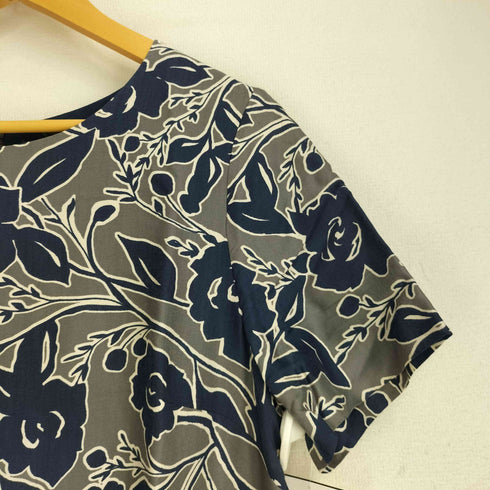 ローラアシュレイ LAURA ASHLEY ボタニカル S/S クロップド ワンピース レディース