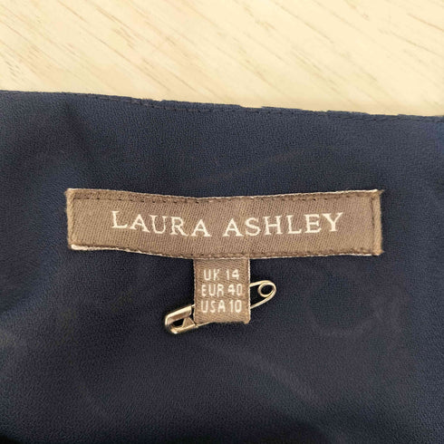 ローラアシュレイ LAURA ASHLEY ボタニカル S/S クロップド ワンピース レディース