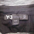 ワイスリー Y-3 袖襟ジップ切替 ストライプ L/S ロングシャツ メンズ JPN:M