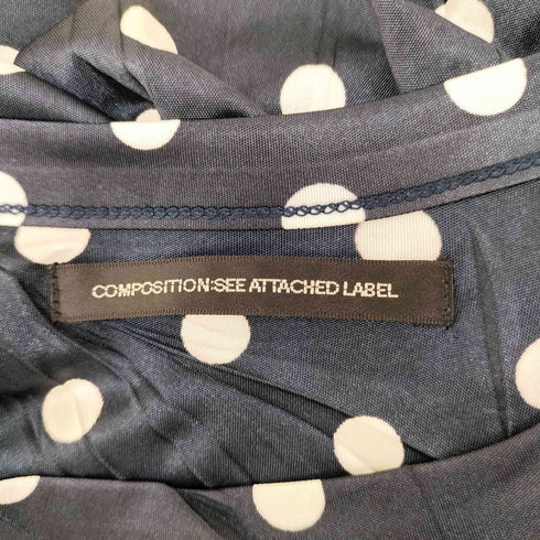 ワイズ Ys 16AW ドット フリル レーヨン L/S ブラウス レディース JPN:2