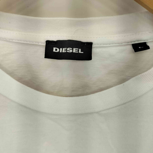 ディーゼル DIESEL ボックスロゴ クルーネックTシャツ メンズ import:L