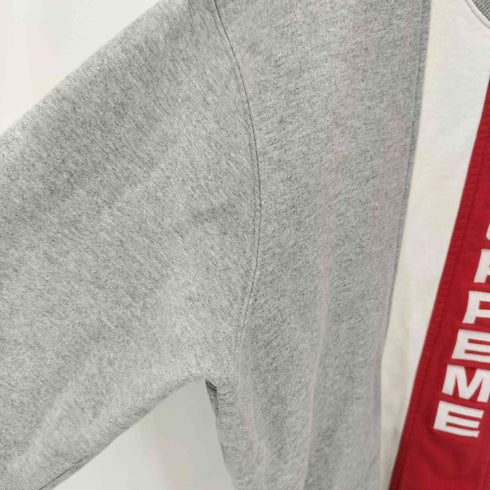 シュプリーム Supreme Vertical Logo Panel Crewneck クルーネックスウェット メンズ import:M