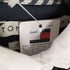 トミーヒルフィガー TOMMY HILFIGER 00S Y2K エンブレム刺繍 ボーダーラガーシャツ 7分袖 レディース JPN:M