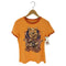 キャラクタープリント リンガーTシャツ レディース JPN:S