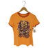 キャラクタープリント リンガーTシャツ レディース JPN:S