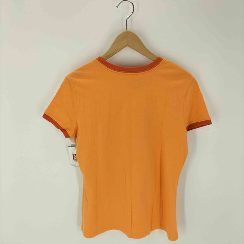 キャラクタープリント リンガーTシャツ レディース JPN:S