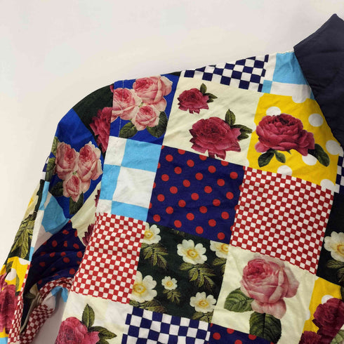 トリココムデギャルソン tricot COMME des GARCONS マルチパッチプリントロングスリーブ長袖シャツ レディース M