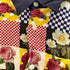 トリココムデギャルソン tricot COMME des GARCONS マルチパッチプリントロングスリーブ長袖シャツ レディース M