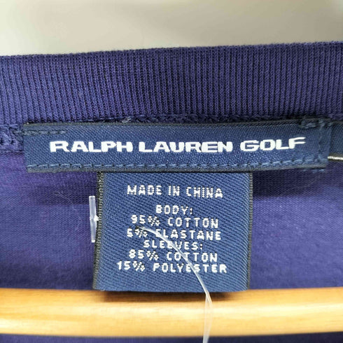 ラルフローレンゴルフ RALPH LAUREN GOLF ポニー刺繍 メッシュデザインカットソー レディース JPN:S