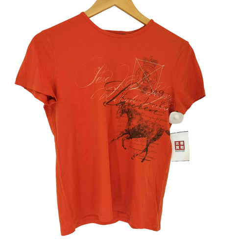 ローレンジーンズカンパニー LAUREN JEANS COMPANY フロントプリントTシャツ レディース JPN:S