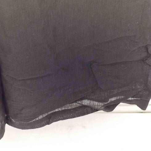 フォグリネンワーク fog linen work リネン クルーネック 半袖ワンピース レディース