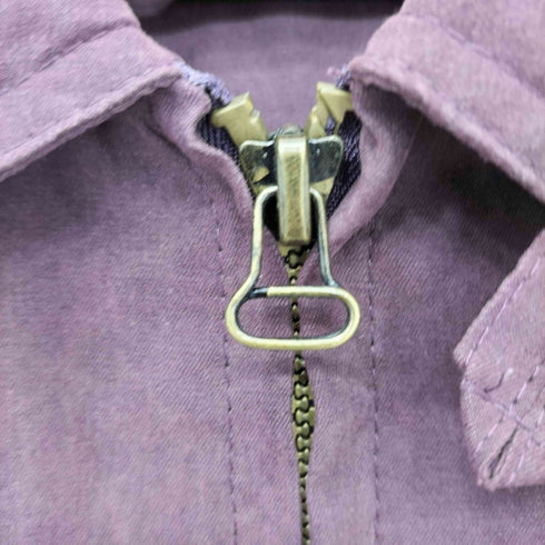 バッカーズ Backers ワンポイント刺繍 ジップアップ スウィングトップ スポーツジャケット メンズ L