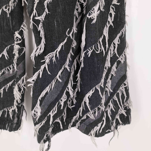キャスパージョン CASPER JOHN Fringe jacquard baggy denim フリンジジャガードバギーデニム メンズ JPN:S
