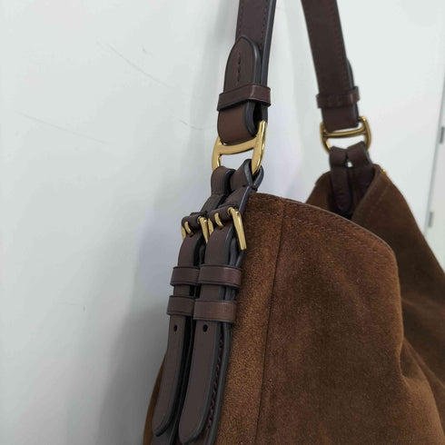ラルフローレン RALPH LAUREN スエード ショルダーバッグ レディース ONE SIZE