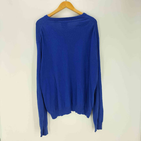 チャップス CHAPS Cotton Cashmere コットン カシミア Vネック プルオーバー ニット セーター メンズ XXL