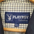 プレイボーイ PLAYBOY ワンポイント刺繍 チェック柄 ジップアップジャケット メンズ 95 M