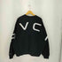ルーカ RVCA FAKE RVCA CREW 裏起毛 ロゴ刺繍 クルーネックスウェット トレーナー メンズ L
