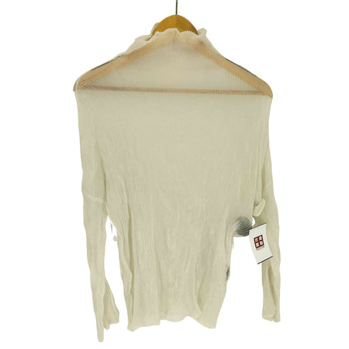 イッセイミヤケ ISSEY MIYAKE 90S 97SS 銀タグ シアープリーツ カットソー レディース JPN:M