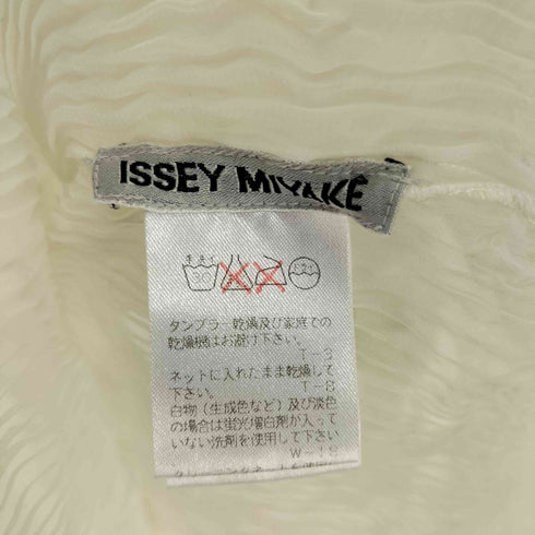 イッセイミヤケ ISSEY MIYAKE 90S 97SS 銀タグ シアープリーツ カットソー レディース JPN:M
