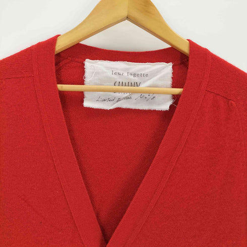 ルールロジェット leur logette SUNNY VINTAGE パールデザインリブニットカーディガン レディース